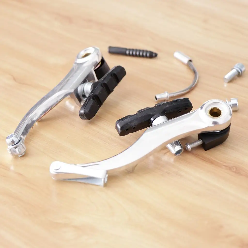 

Алюминиевый сплав, горный дорожный велосипед, велосипедный V-образный тормозной суппорт, замена тормозов с монтажными шайбами, винты, комплект велосипедного тормоза