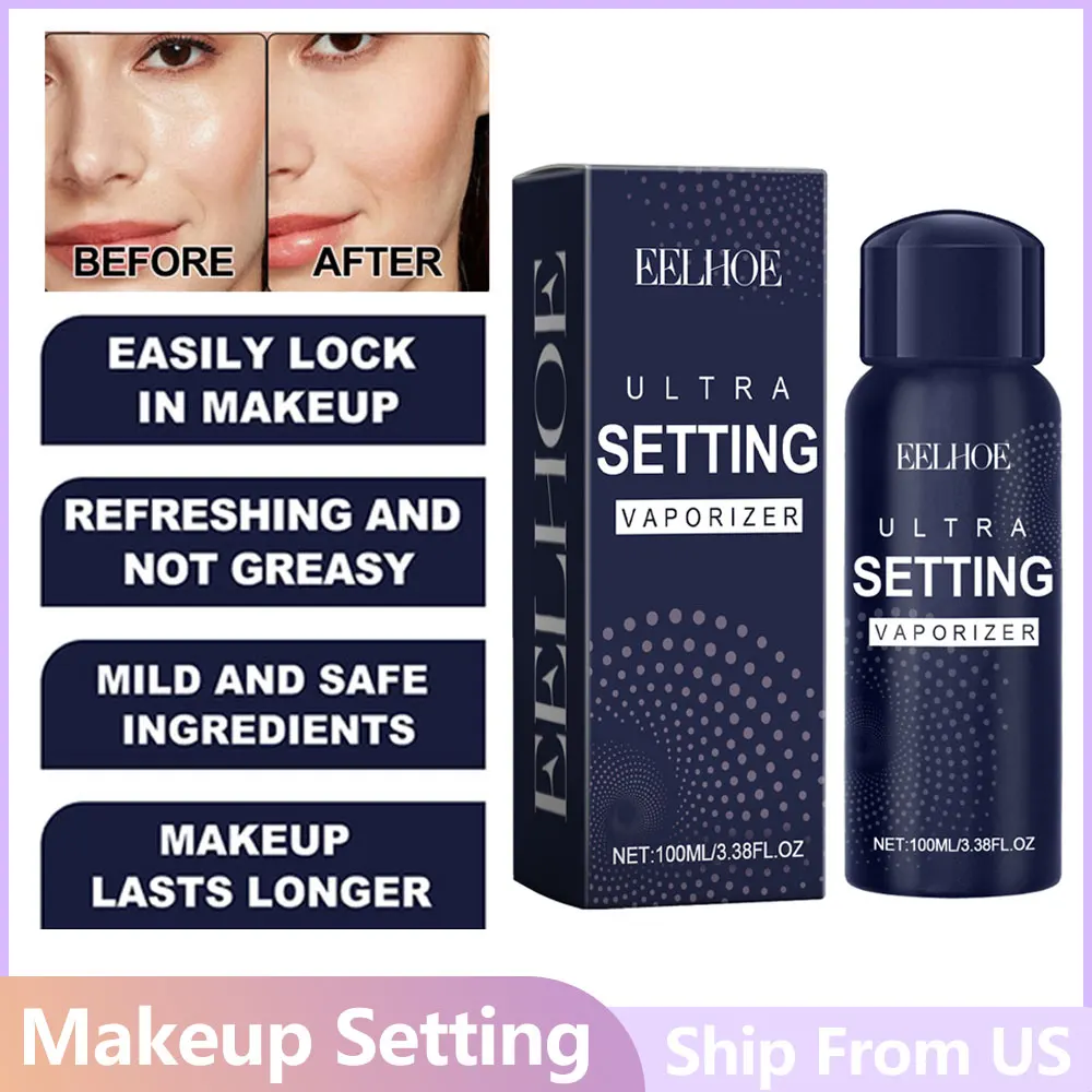 EELHOE Makeup Setting Spray No Separation Oil Control Waterproof Transfer-Proof Rapid Film Formation Makeup Refreshing Spray