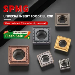 Lâmina de broca violenta rápida, ferramenta de corte CNC, inserção de torneamento, SPMG, SPGT, SPGG05, 06, 07, 09, 11, 14, KT930S, YZ15TF, YZ735, YZ6020, H05