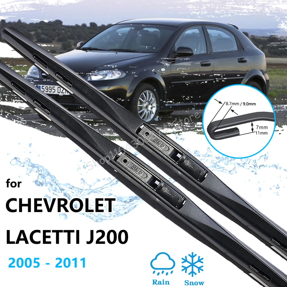 

For Chevrolet Lacetti Nubira J200 2005 2006 2007 2008 2009 2010 2011 Front Wiper Blades Window Auto Replacement Parts Cleaning