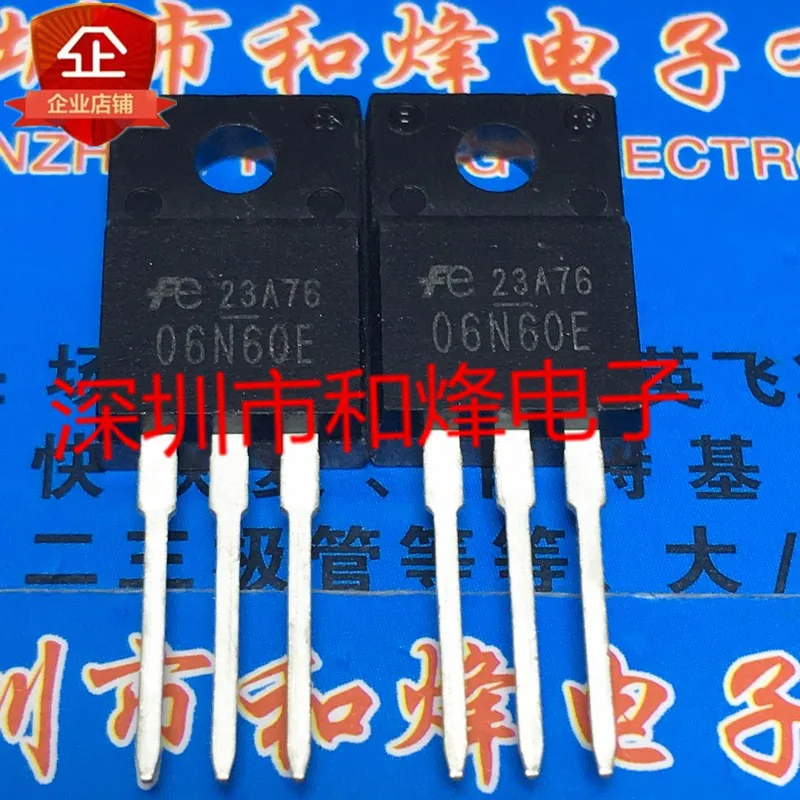 

Original 6PCS/lot FMV06N60E 06N60E TO-220F 600V 6A