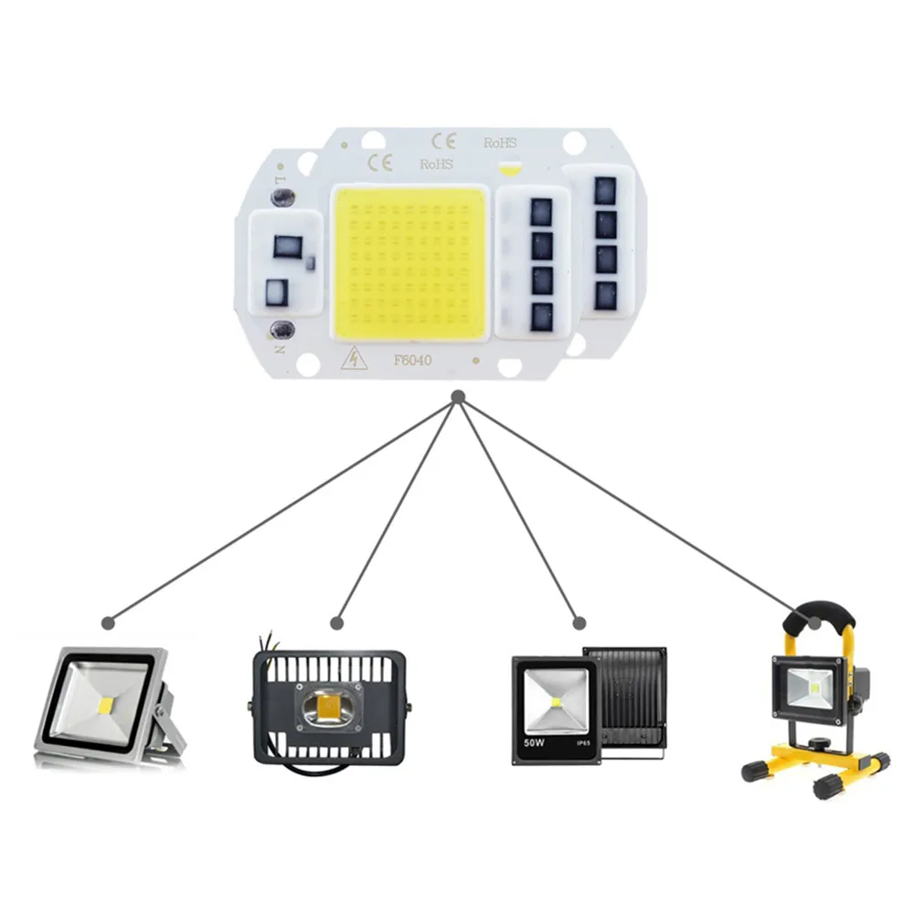 110V/220V 50W white warm white 380NM-840NM Full Spectrum LED+Heatsink Cooler+lens+power+cableme Las parte que faltan.