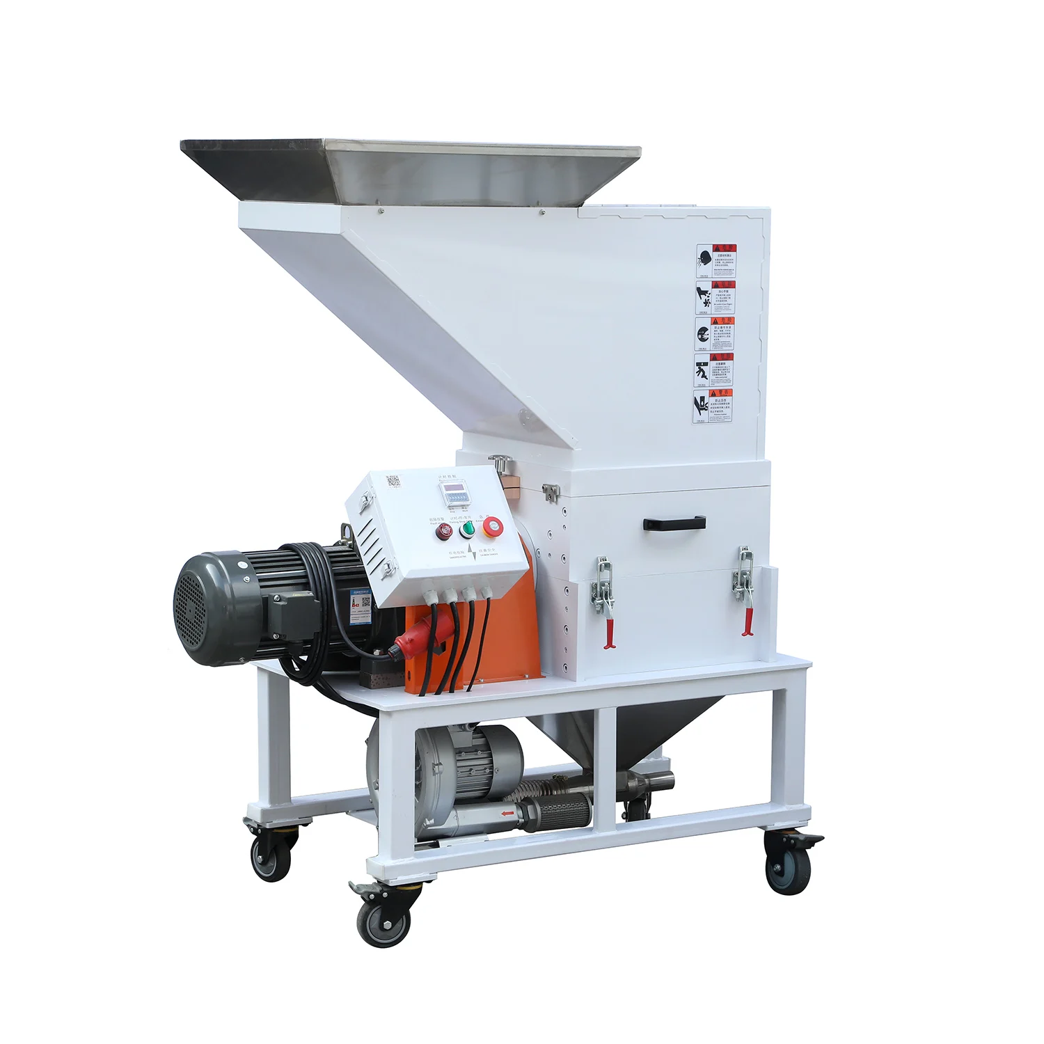 China Medium Speed Recycled Plastic Low Speed Edge Crusher Machine