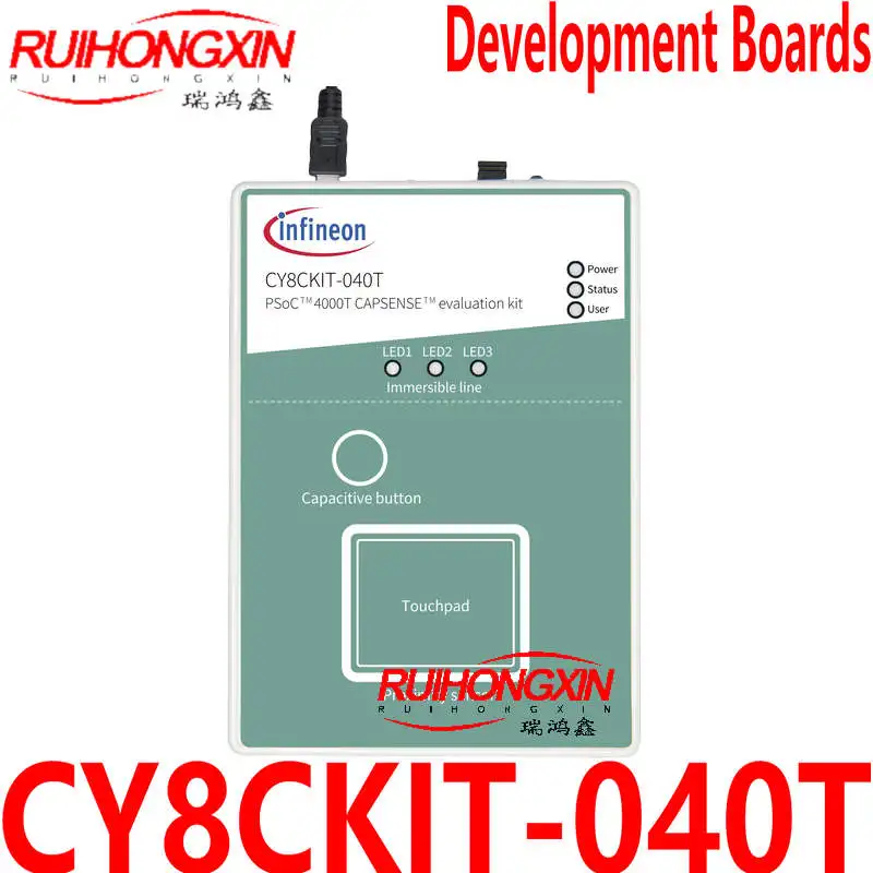 

CY8CKIT-040T PSoC 4000T CAPSENSE Capacitive Sensing Evaluation Kit Infineon