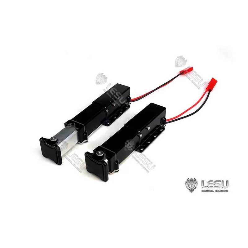 1/14 Elektryczny wspornik nóżka LS-A0006 Półprzyczepa Podnośnik Przyczepy Metalowa Noga Końskie Nogi Model RC LESU