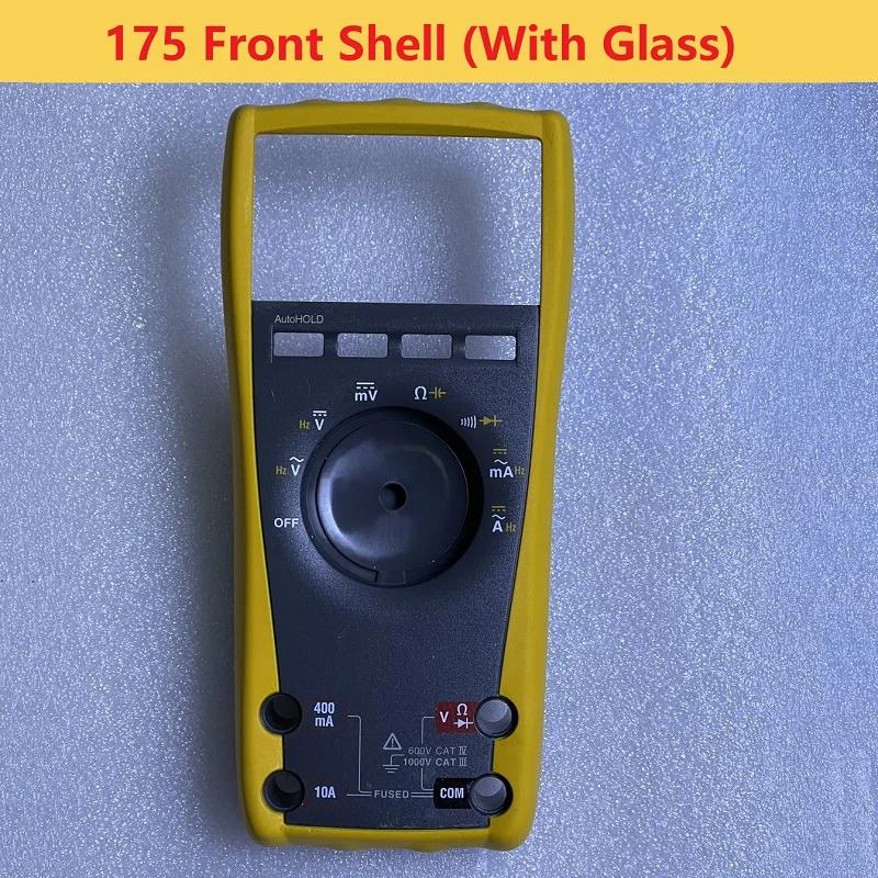 For Fluke 179 177 175 Front Shell, Rear Shell, Battery Cover, Turntable Knob, Conductive Adhesive Screen Holder Accessories