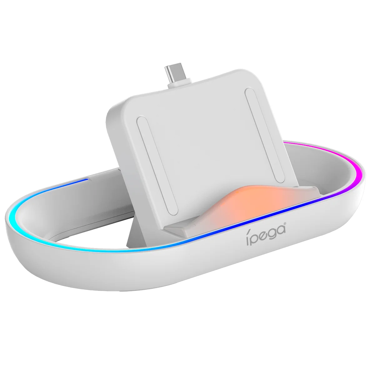 

IPEGA Charging Dock for PS5 Portal with 14 RGB Lighting Effects ,Charging Indicator, Back Button Controla & Stylish PG-P5P02