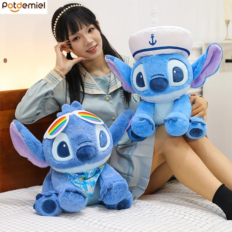 

Мультяшная синяя плюшевая кукла, милый матрос, мягкие плюшевые игрушки, удобная мягкая плюшевая подушка для объятий, детские игрушки, подарки на день рождения