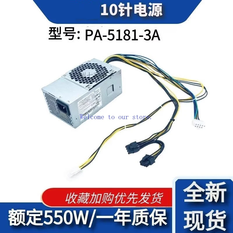 

For Lenovo 10-pin Power Supply Rated 550W PA-5181-3A FSP500-50AGB Dual Graphics Card 8p