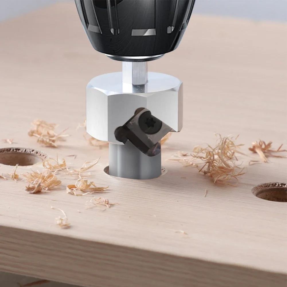 

DIY Home Improvement Aluminum Alloy Hole Puncher Bushing Drill Set User-Friendly Operation Versatile Bushing Sizes