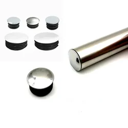 16mm~50mm Round Pipe Blanking Insert Plug Tube End Caps Table Chair Leg Hole dust cover Non-slip Furniture leveling feet system