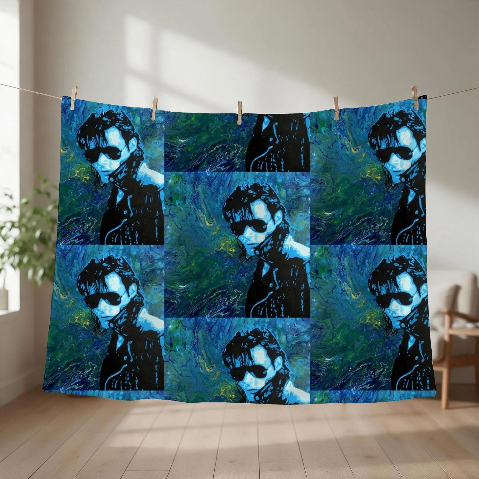 The Sisters of Mercy Throw Blanket couch cozy soft plush fuzzy picnic outdoor blanket