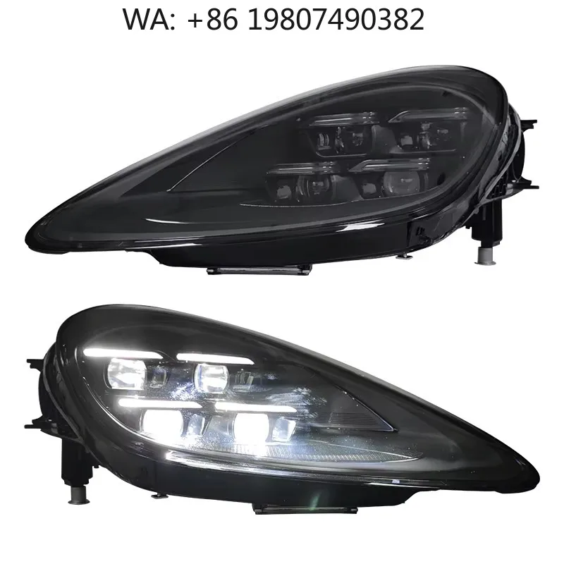 2024  Matrix LED Headlights, 6000K Pure White, High Bright DRL Waterproof Front Lamp 2018-2023