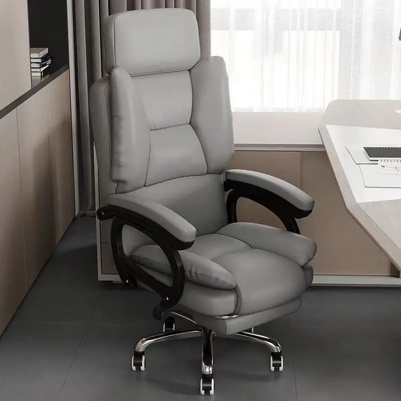 

Luxury High Back Leather Executive Boss Sleeping Computer Chair Reclining Swivel Ergonomic Office Chair