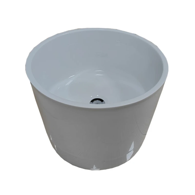 Installation-Free Ceramic Feet-Washing Basin Foot Bath Tub Foot Bath Bathroom Acrylic Foot Bathing Basin Feet-Washing Basin