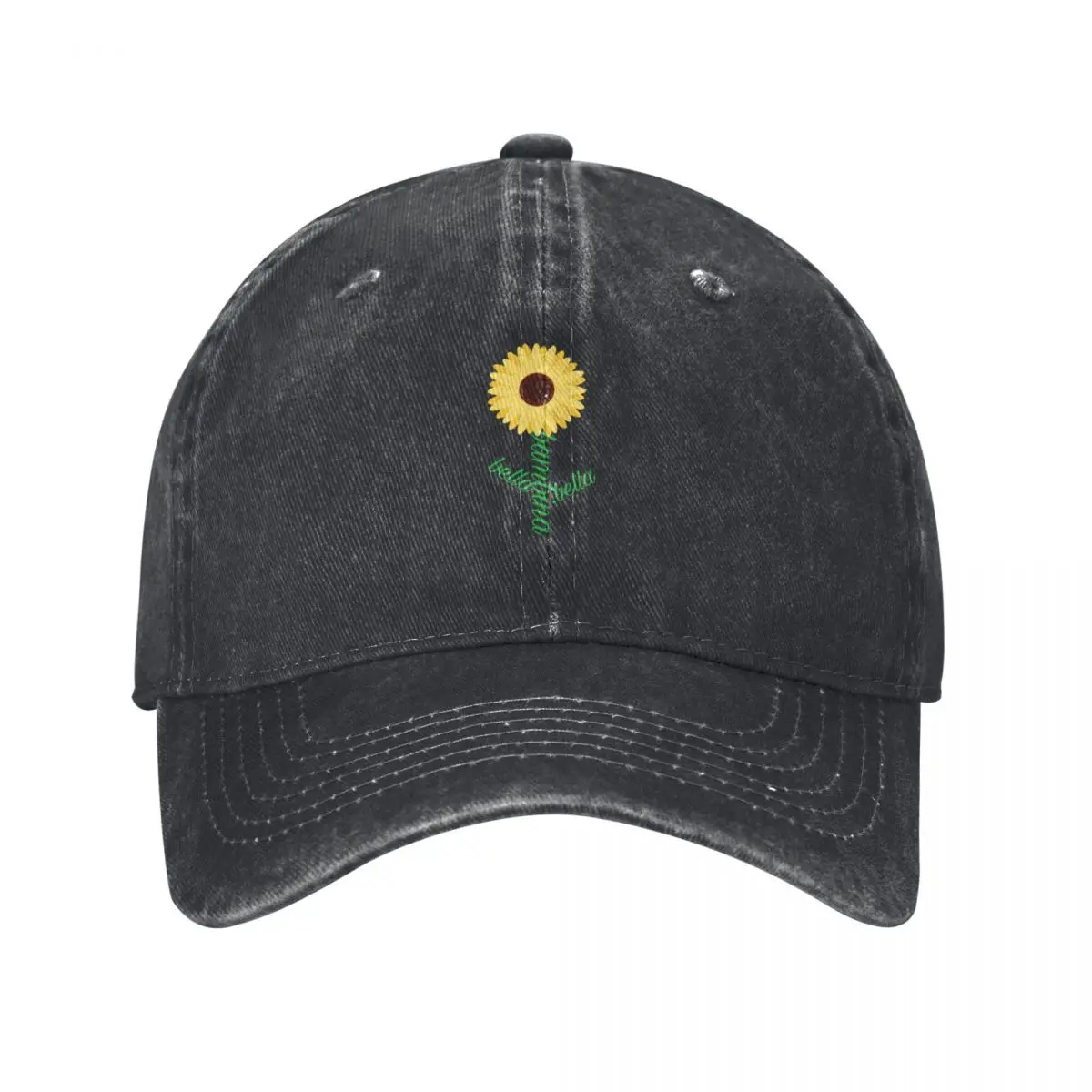 

Bella and bambina sunflower Baseball Cap Hat Man Luxury birthday Mens Women's