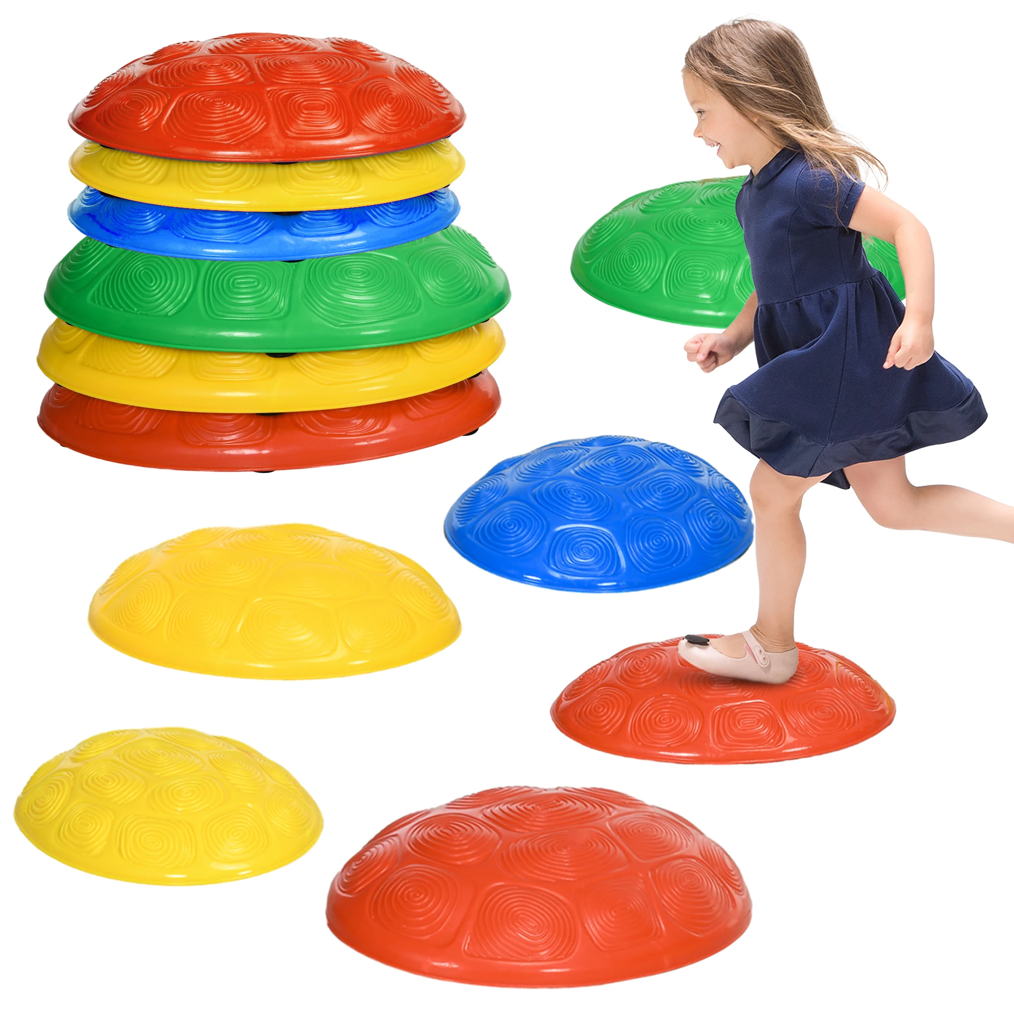 six-piece-kids-stepping-stones-with-non-slip-mats-balance-river-stones