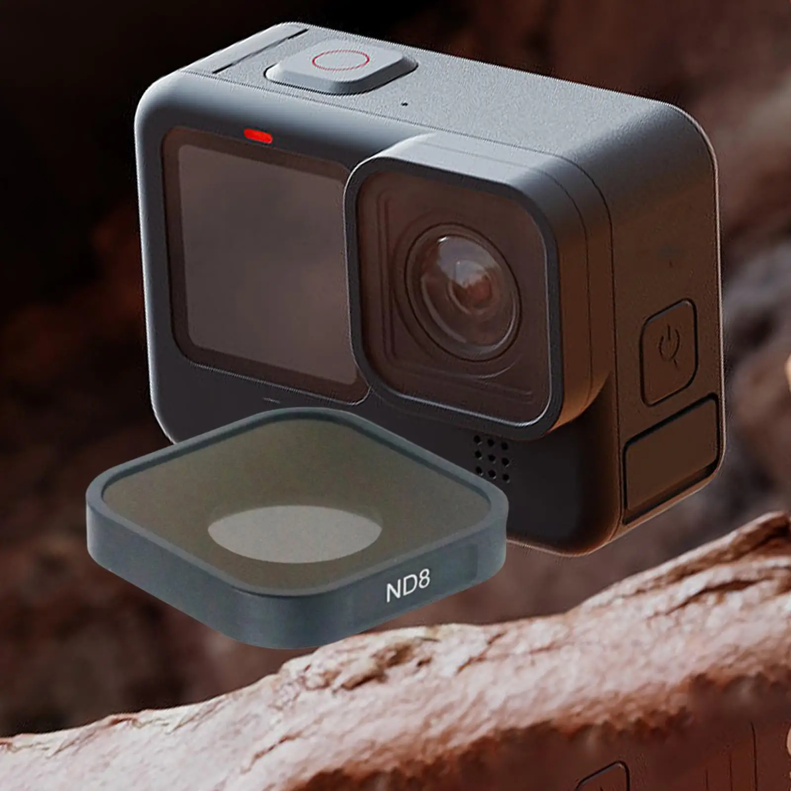 

Сменный УФ-объектив для GoPro 12 11 10 9, защитный зеркальный объектив, пылезащитный чехол для экшн-камер Go Pro, аксессуары с фильтром