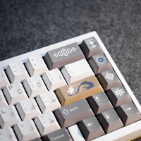 PBT Retro GMK Alhambra Keycap Set GMK Wild Keycap Cherry Profile Dye Sublimation KeyCap For MX Mechanical Keyboard Accessories