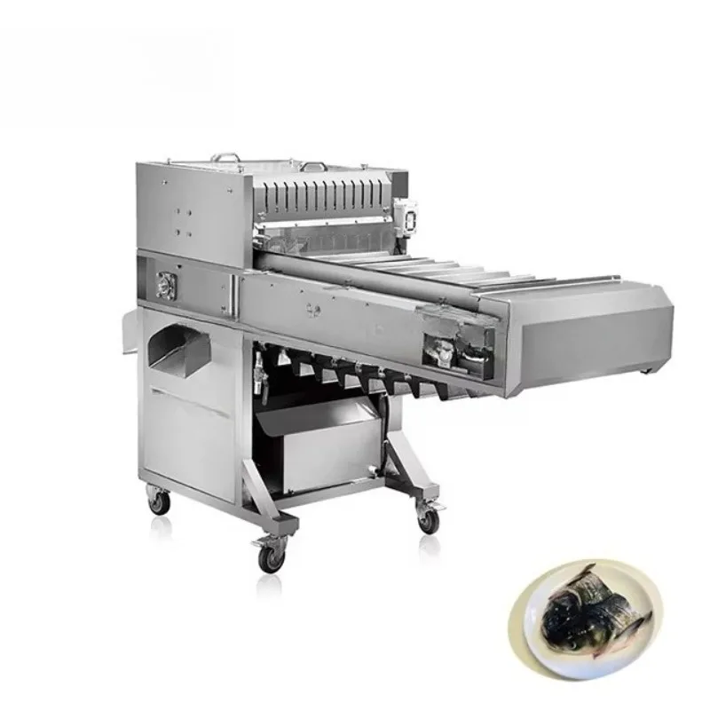 Hot Sale Industrial Automatic Fish Head Tail Cutting Machine Famous Selling Fish Processing Machines