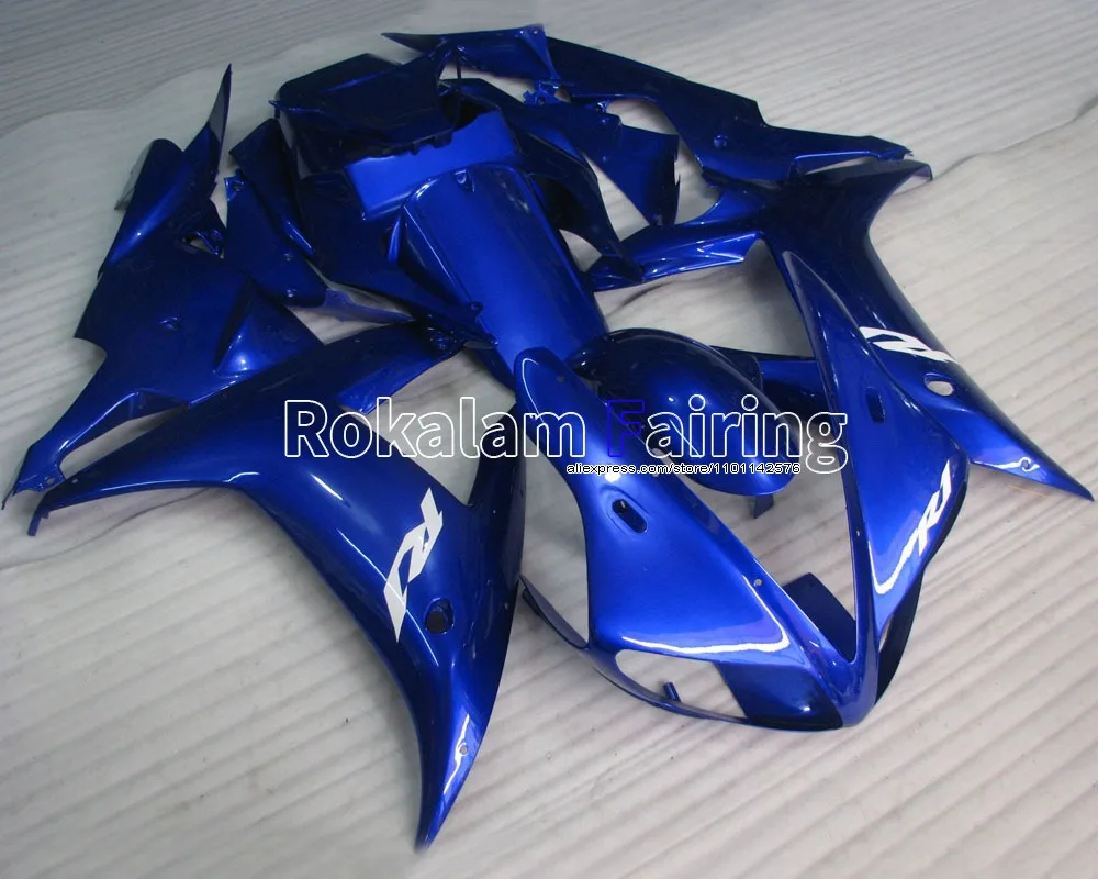 

Compression Body Cowling Kit For Yamaha YZF R1 2002 2003 YZF1000 02 03 YZF-R1 Full Blue Fairings (Injection molding)