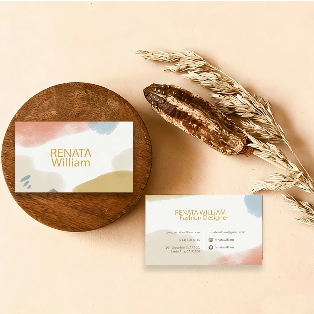 

200pcs, Custom Business Cards/Cards, Business Cards, Desktop Business Cards, Thank You Cards, Business Cards, Waterproof Surface