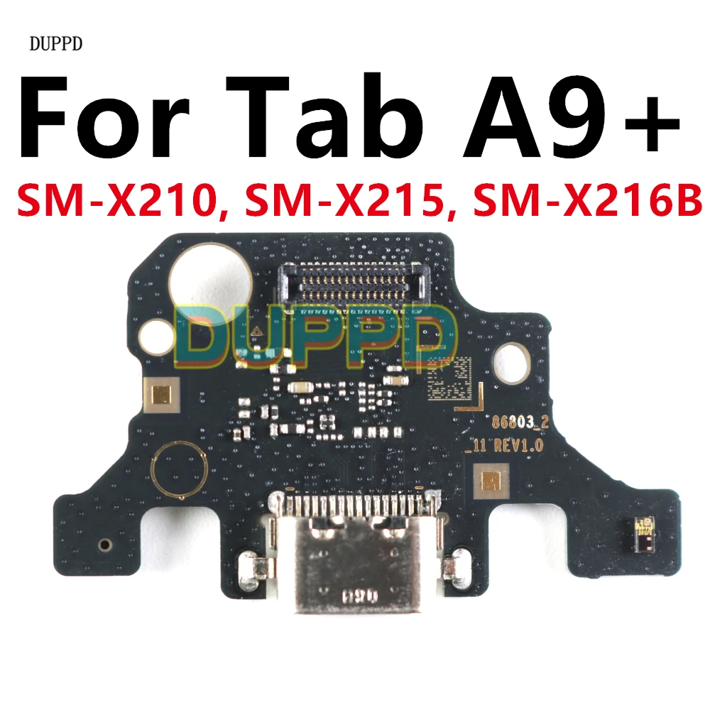 USB Dock Charger Charging Port Flex Cable Replace Part For Samsung Galaxy Tab A9+ X210 X210 X215 X216B A9 Plus Charging Board image 2