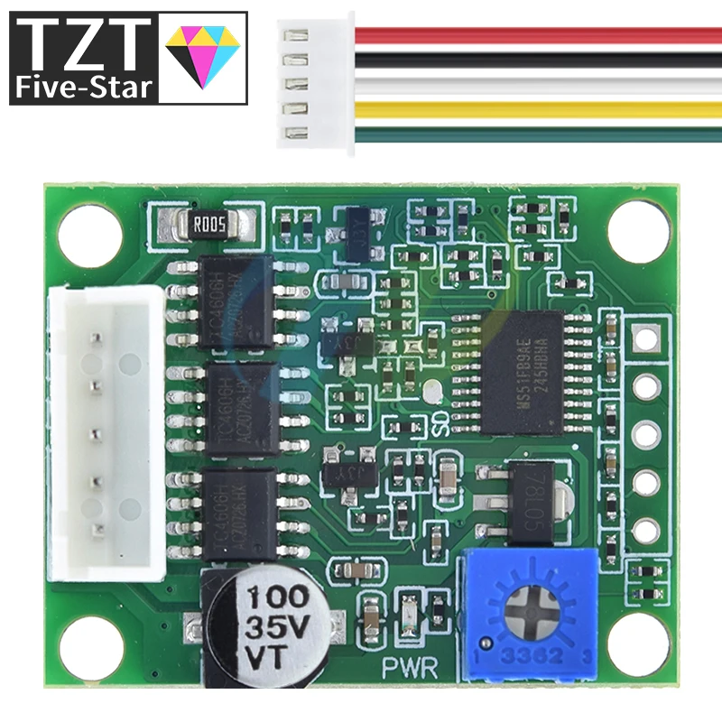 Imagem -04 - Tzt-brushless Motor Driver Board Controlador de Velocidade Bldc Phase Governador Hallless Switch Module com Cabo dc 620v 60w 12v