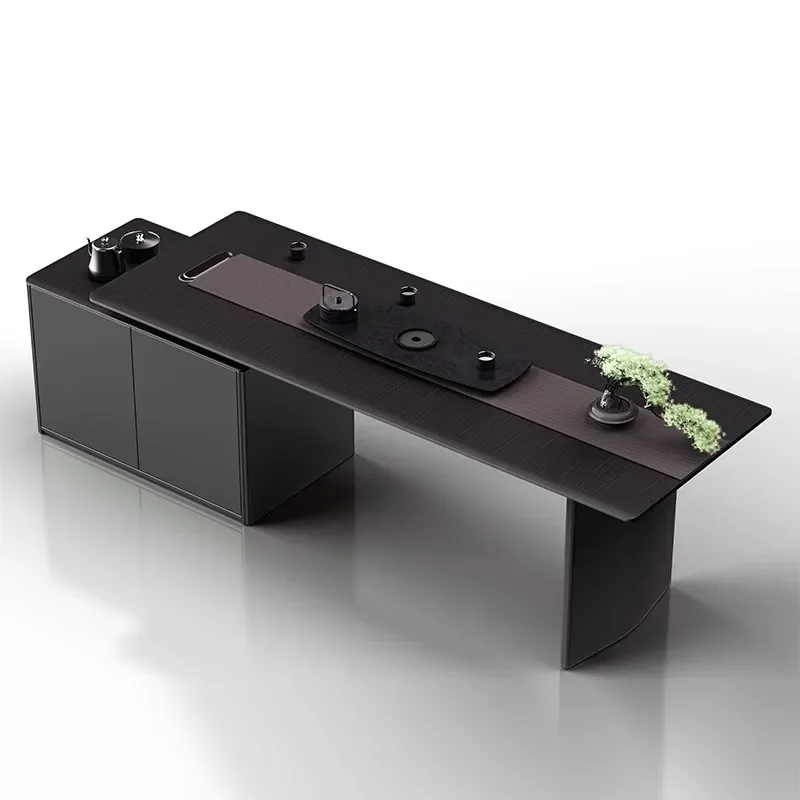 Office furniture, reception room, boss, manager, reception room, tea making, dual-use desk
