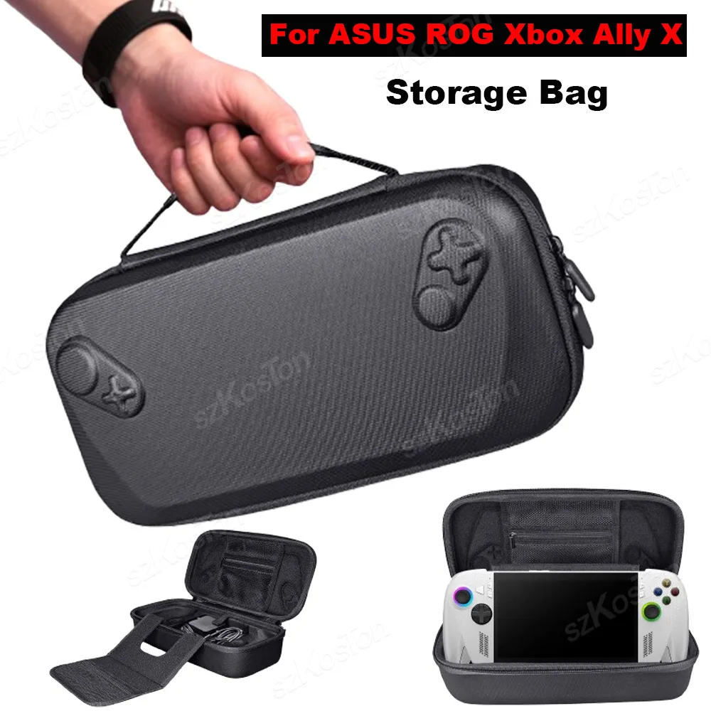 

Дорожный чехол для переноски игровой консоли ASUS ROG Xbox Ally X, портативная портативная сумка для хранения игровых аксессуаров ROG Xbox Ally