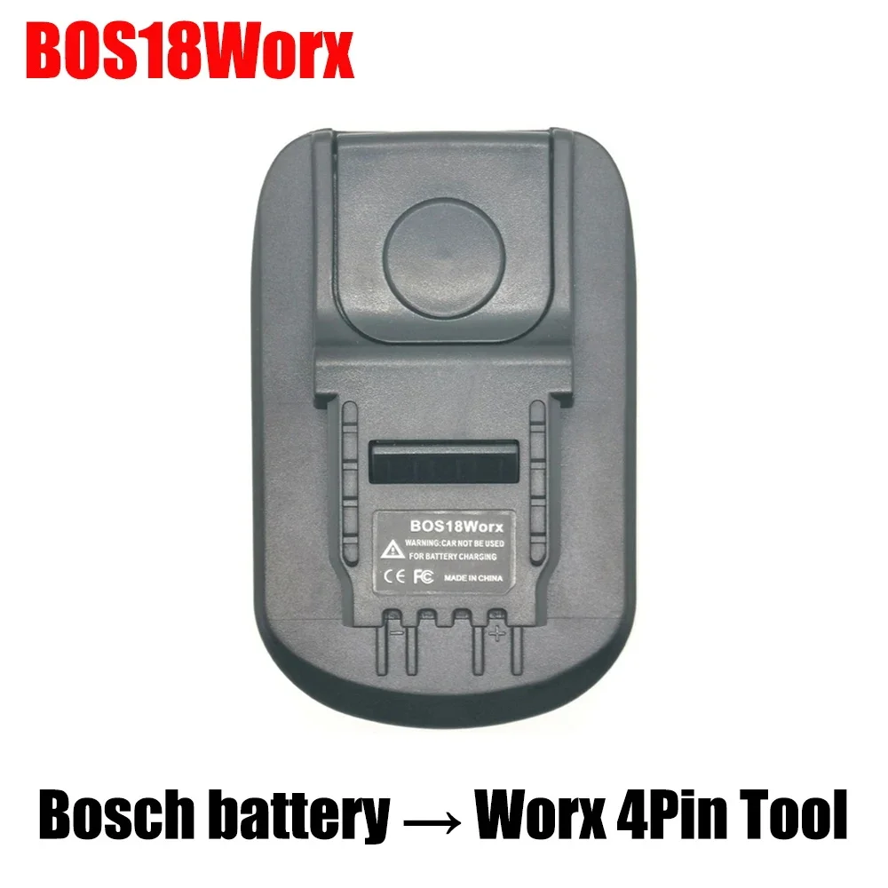 Adaptador de Bateria para Makita Bosch Dewalt Milwaukee Bateria de Íon de Lítio 18 v Mt18worx Dm18worx Bs18worx