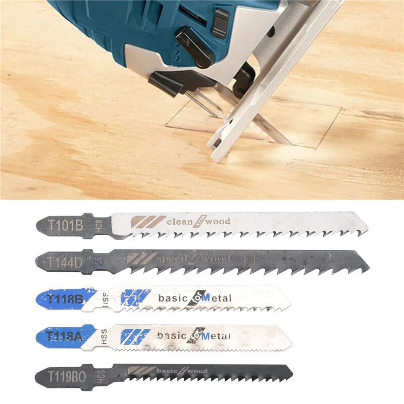 ABJY-20個入り 交換用ジグソーブレードセット 木材と金属の切断用