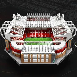 3898PCS Old Trafford Manchester Building Blocks Bricks Football Field Stadium Christmas Birthday Toy Gift Compatible 10272