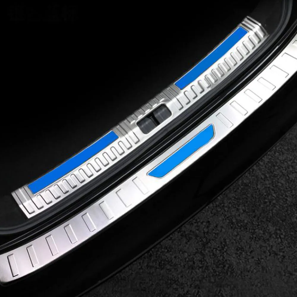 For VW Passat B8 Variant Alltrack 2015 2016 2017 2018 2019 2020 2021 Car Trunk Inner Rear Bumper Guard Plate Cover Trim Stick