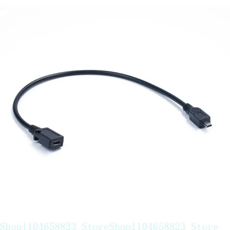 MicroUSB Female To Mini USB 8 Pin Male Converters Micro5p USB To Mini USB Cable For Digital Cameras Car Recorders