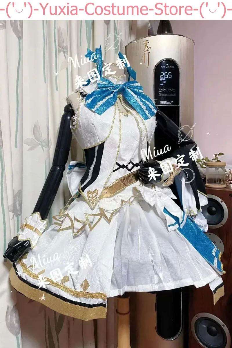 Hololive Vtuber Shirakami Fubuki Hit The Song Costume Cosplay Costume Cos Game Anime Party Uniform Hallowen Play Role Clothes