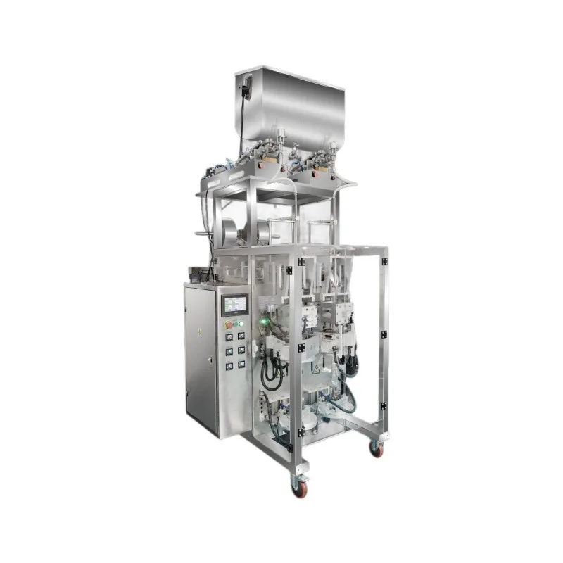 Liquid yogurt special-shaped bag energy glue packaging machine packaging machine envelope packaging