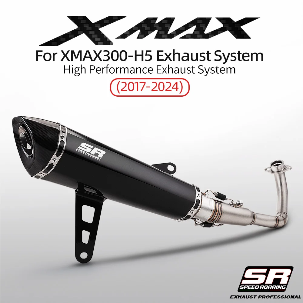 For XMAX 300 Tricity 300 XMAX300 Motorcycle Exhaust System 2017-2024