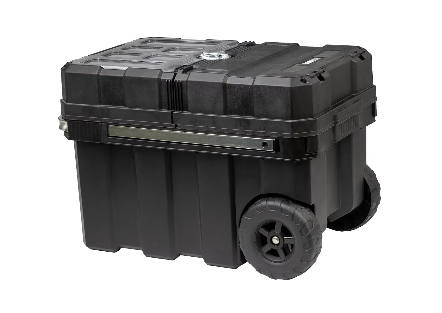 

Home Improvement Storage 24 Inch Rolling Toolbox Portable Black Resin Toolbox