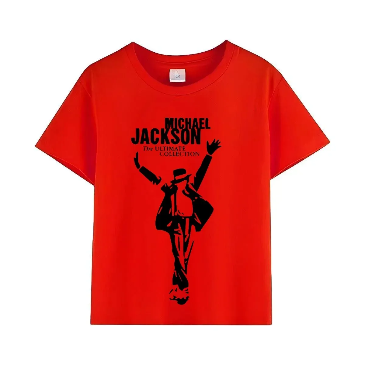 Michael Jackson Rock N Roll T-Shirt für Kinder, modisches Rundhals-Oberteil für Kinder, Sommer-Freizeitkleidung für Babys, Jungen/Mädchen – Detail 12