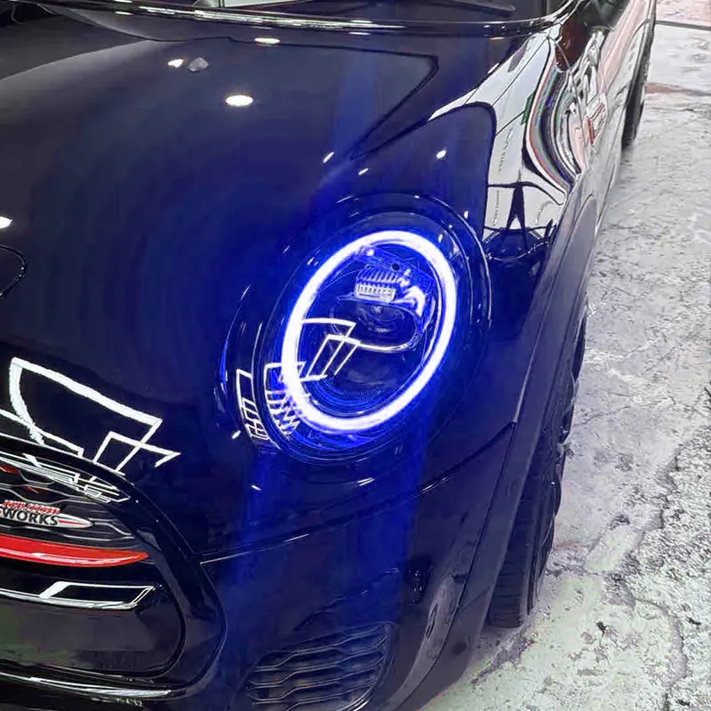 For BMW Mini F55 F56 F57 F54 RGB daytime running light chip, multi-color LED panel, yellow, red, blue DRL
