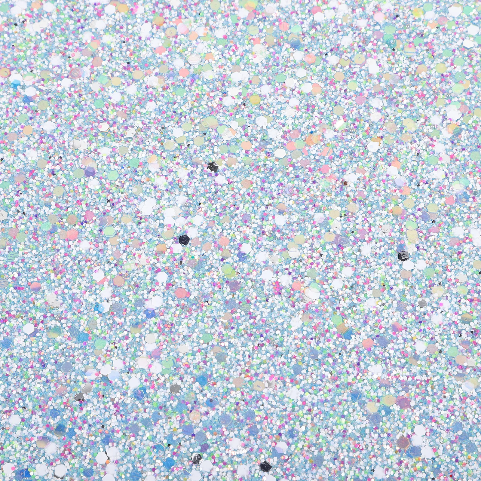 

6 Sheets Sky Blue Glitter Faux Fabric DIY Bow Making Jewelry Craft Material Artificial Sheets for Handmade