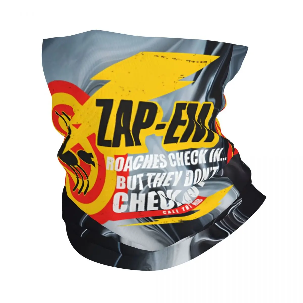 Amazing Zap-em Man Bandana Neck Cover Motocross Wrap Scarf Running Unisex Adult Washable