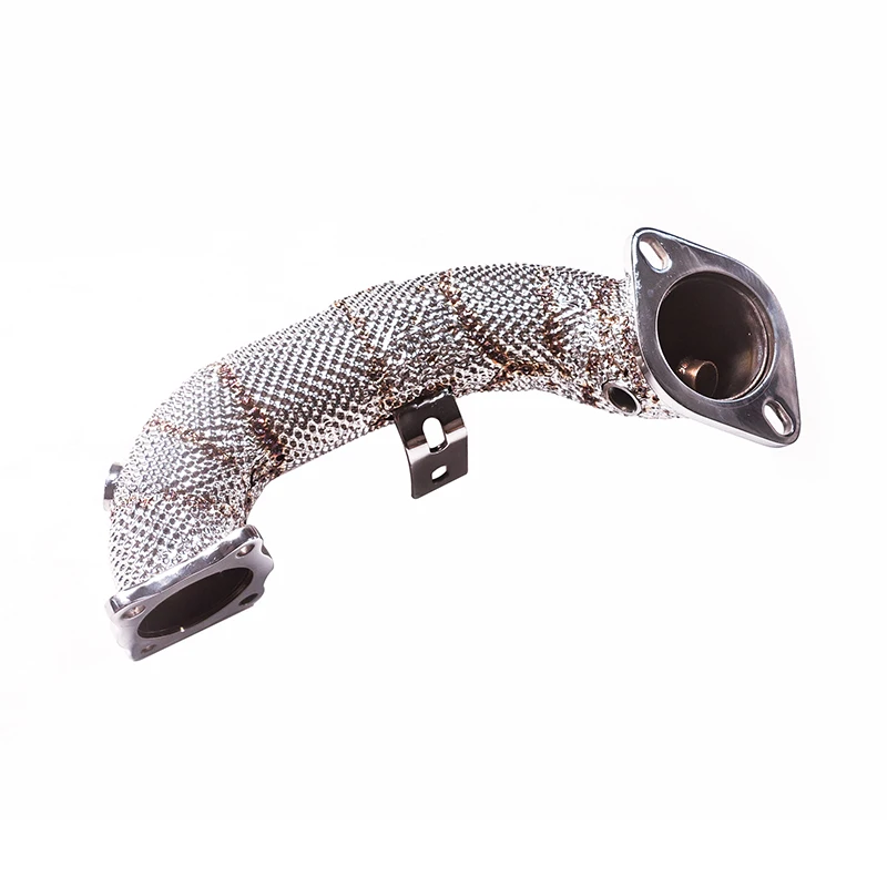 

[Custom product] Suitable for Changan UNIV 1.5T 2.0T no cat drain / 304 stainless steel exhaust noise head with cat drain pipe