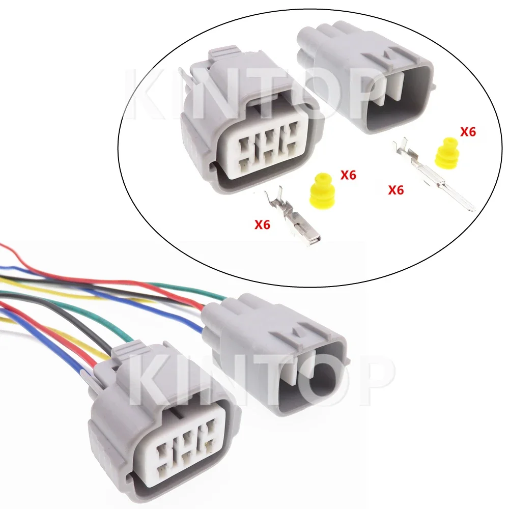 

6 Pins Car TS Accelerator Pedal Light Lamp Socket AC Assembly For Toyota 6188-0175 6189-0323 90980-11663 90980-11194 90980-11193