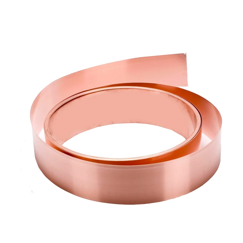 1 Meter 0,15/0,2 mm reines Kupfer-Streifenband für 18650 21700 Lithium-Batterie-Verbindungsschweißgerät 0,15 * 10 mm Kupferstreifenschweißen – Detail 8