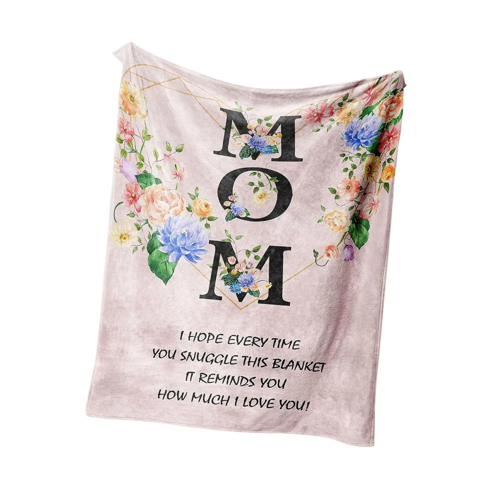 Mom Blanket Gift for Mom Printed Blanket Mother Day Gifts Blanket Soft Blanket