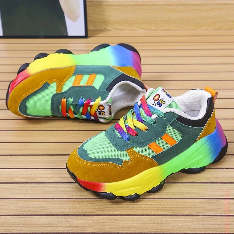 2024 Women Sneakers Summer Outdoor Sports Shoes Multicolor Leisure Comfortable Frenulum  Spring Hot Sale Running Footwear