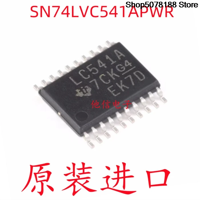 10pieces OptoCoupler  SN74LVC541APWR LC541A TSSOP20  Original integrated circuit