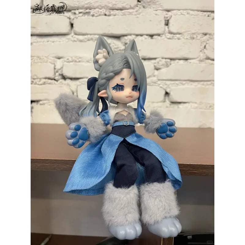 

Кукла BJD Moon, 1/12, в стиле вестерн-фэнтези, в закрытой упаковке, трендовая игрушка, с подвижными суставами, подарок для Луны, оригинальные сюрприз-подарки